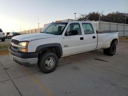 Salvage trucks for sale at Oklahoma City, OK auction: 2004 Chevrolet Silverado C3500