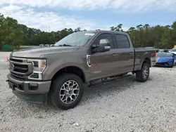 Salvage cars for sale at Houston, TX auction: 2022 Ford F250 Super Duty