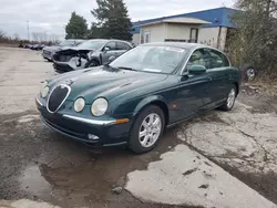 Salvage cars for sale from Copart Woodhaven, MI: 2003 Jaguar S-Type