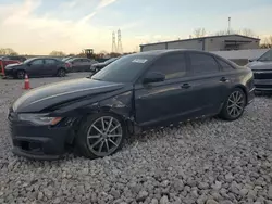 Salvage cars for sale at Barberton, OH auction: 2018 Audi A6 Premium