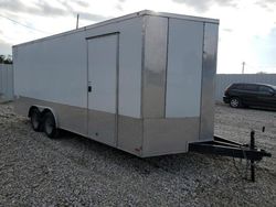 Salvage trucks for sale at Rogersville, MO auction: 2024 Titan Trailer