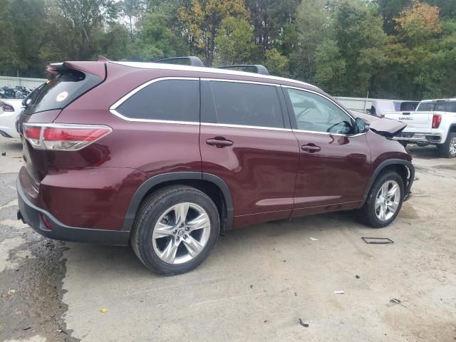 2016 Toyota Highlander Limited