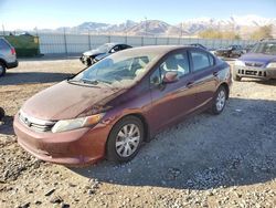 Carros salvage sin ofertas aún a la venta en subasta: 2012 Honda Civic LX