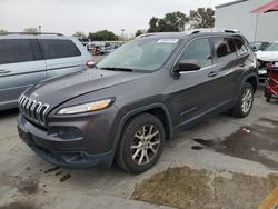 Salvage cars for sale at Sacramento, CA auction: 2016 Jeep Cherokee Latitude