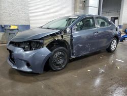 Vehiculos salvage en venta de Copart Ham Lake, MN: 2014 Toyota Corolla L