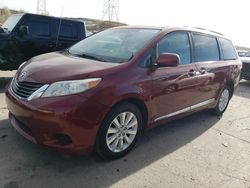 Toyota Sienna le salvage cars for sale: 2012 Toyota Sienna LE