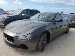 Maserati Ghibli s salvage cars for sale: 2016 Maserati Ghibli S