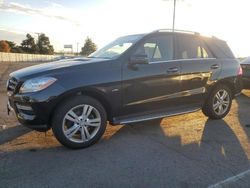 2012 Mercedes-Benz ML 350 4matic en venta en Moraine, OH