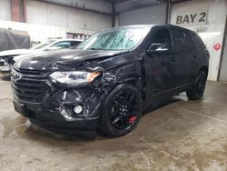 Salvage cars for sale from Copart Elgin, IL: 2018 Chevrolet Traverse Premier