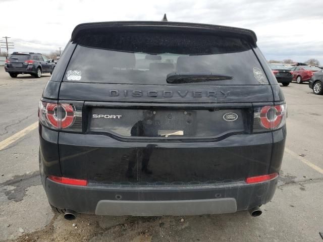 2018 Land Rover Discovery Sport SE