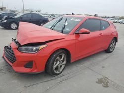 Salvage cars for sale at Grand Prairie, TX auction: 2019 Hyundai Veloster Base