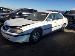 Salvage cars for sale from Copart Brighton, CO: 2003 Chevrolet Impala