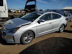 Hyundai Vehiculos salvage en venta: 2019 Hyundai Elantra SEL