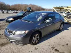 Salvage cars for sale at Windsor, NJ auction: 2013 Honda Civic LX