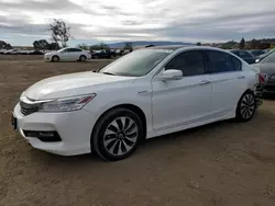 2017 Honda Accord Touring Hybrid en venta en San Martin, CA