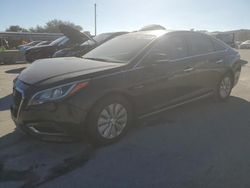 Salvage cars for sale at Orlando, FL auction: 2017 Hyundai Sonata Hybrid