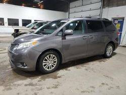 Salvage cars for sale at Blaine, MN auction: 2011 Toyota Sienna XLE