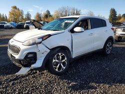 Salvage cars for sale at Portland, OR auction: 2020 KIA Sportage LX