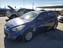 Salvage cars for sale from Copart Anthony, TX: 2016 Hyundai Accent SE