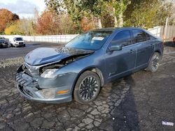 Carros salvage sin ofertas aún a la venta en subasta: 2012 Ford Fusion Hybrid