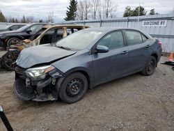 Salvage cars for sale at Bowmanville, ON auction: 2014 Toyota Corolla L