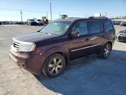 Salvage cars for sale from Copart Oklahoma City, OK: 2015 Honda Pilot Touring