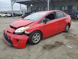 Salvage cars for sale at Los Angeles, CA auction: 2015 Toyota Prius