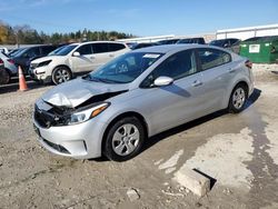 Salvage cars for sale at Franklin, WI auction: 2018 KIA Forte LX