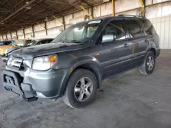 Honda salvage cars for sale: 2007 Honda Pilot EXL