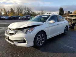 Honda Accord exl salvage cars for sale: 2017 Honda Accord EXL