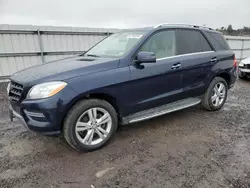 Mercedes-Benz Vehiculos salvage en venta: 2015 Mercedes-Benz ML 350 4matic