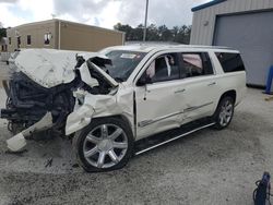 Vehiculos salvage en venta de Copart Ellenwood, GA: 2015 Cadillac Escalade ESV Premium