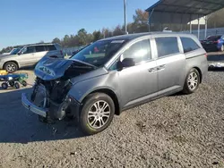 Salvage cars for sale at Memphis, TN auction: 2012 Honda Odyssey EXL