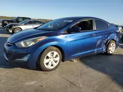 2016 Hyundai Elantra SE en venta en Grand Prairie, TX