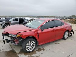 Salvage cars for sale at Grand Prairie, TX auction: 2023 Toyota Camry LE