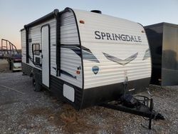 Keystone Sprinter salvage cars for sale: 2022 Keystone Sprinter