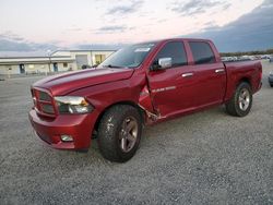 Salvage cars for sale at Lumberton, NC auction: 2012 Dodge RAM 1500 ST