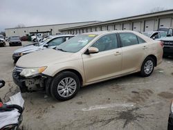 Salvage cars for sale at Louisville, KY auction: 2012 Toyota Camry Base