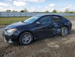 Toyota Corolla l salvage cars for sale: 2015 Toyota Corolla L