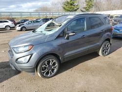 Ford Ecosport Vehiculos salvage en venta: 2020 Ford Ecosport SES