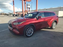 Salvage cars for sale at Riverview, FL auction: 2022 Toyota Highlander Limited