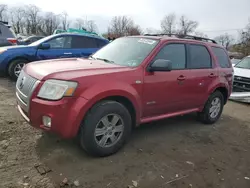 Carros salvage sin ofertas aún a la venta en subasta: 2008 Mercury Mariner