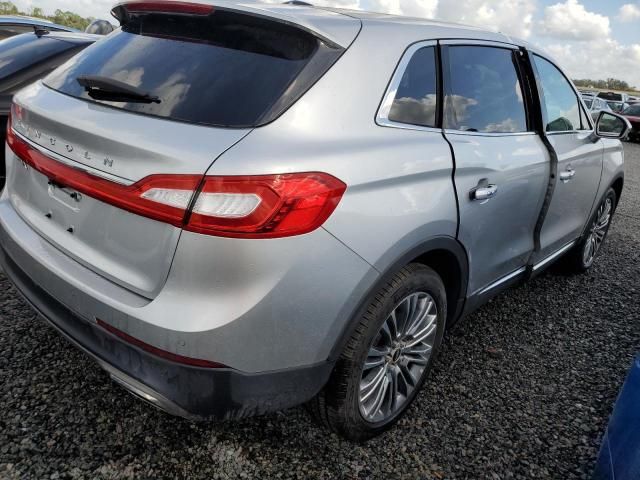 2018 Lincoln MKX Reserve