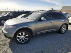 Salvage cars for sale at Mentone, CA auction: 2003 Infiniti FX35