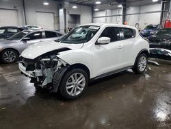 Salvage cars for sale at Ham Lake, MN auction: 2016 Nissan Juke S