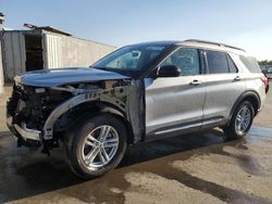 Salvage cars for sale at Fresno, CA auction: 2024 Ford Explorer XLT