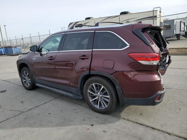 2019 Toyota Highlander Hybrid