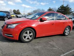 Salvage cars for sale at Moraine, OH auction: 2014 Chevrolet Cruze LT