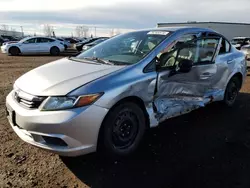 Salvage cars for sale at Rocky View County, AB auction: 2012 Honda Civic EX