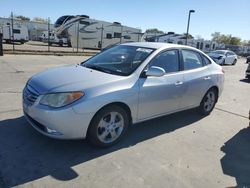 Salvage cars for sale at Sacramento, CA auction: 2010 Hyundai Elantra Blue